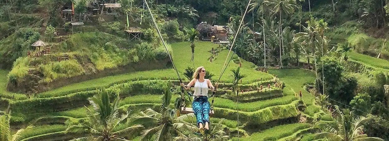 Balanço do Tegalalang Rice Terrace Ubud