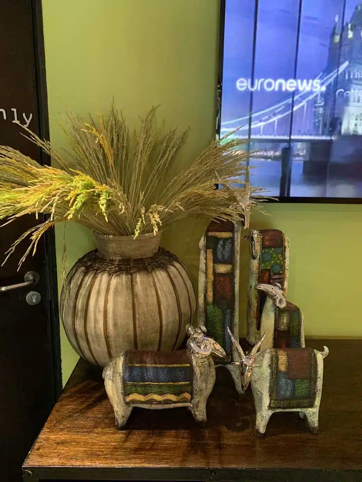 Linda decoração do Aspira D'Andora Bangkok