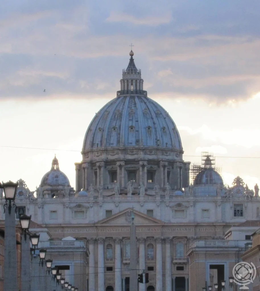 View from St. Peter’s Basilica Vatican City